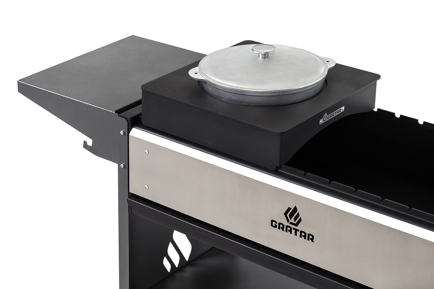 Фото Варочная панель Gratar ПВ 01 с посудой